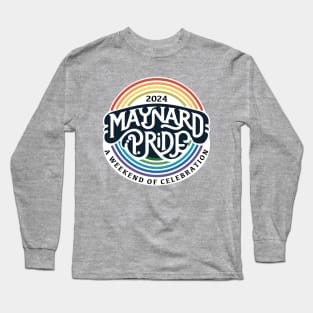 Maynard Pride 2024 logo Long Sleeve T-Shirt